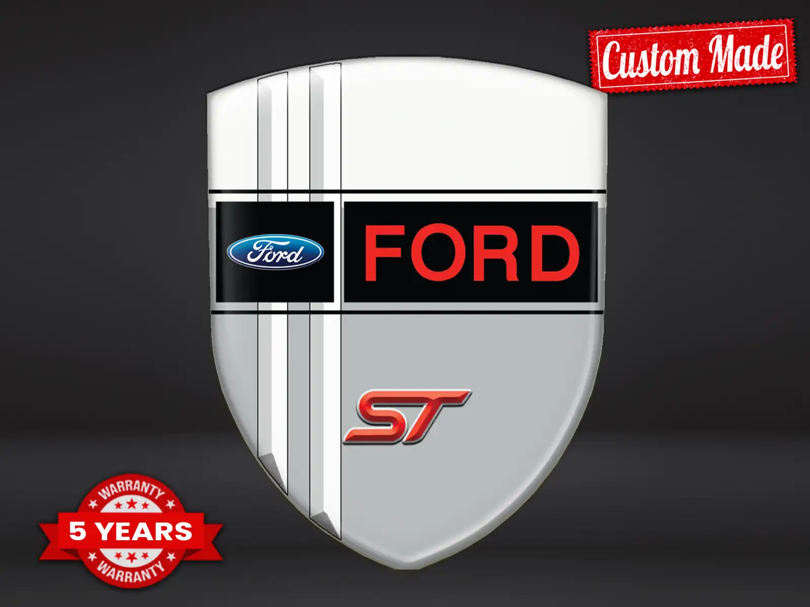 Ford Vitre Arrière Auto Robuste Design Minimaliste